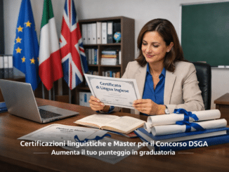 Certificazioni linguistiche e Master per il Concorso DSGA