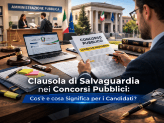 Clausola di Salvaguardia nei Concorsi Pubblici