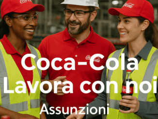 Coca Cola Lavora con noi - Assunzioni e Posizioni