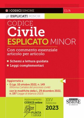 Codice Civile Esplicato Minor