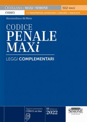 Codice Penale Maxi – Leggi complementari