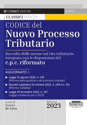 Codice del Nuovo processo tributario