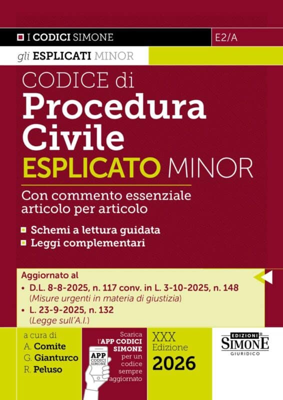 Codice di Procedura Civile Esplicato Minor