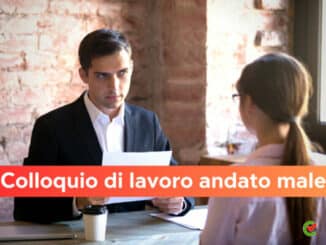 Colloquio di lavoro andato male