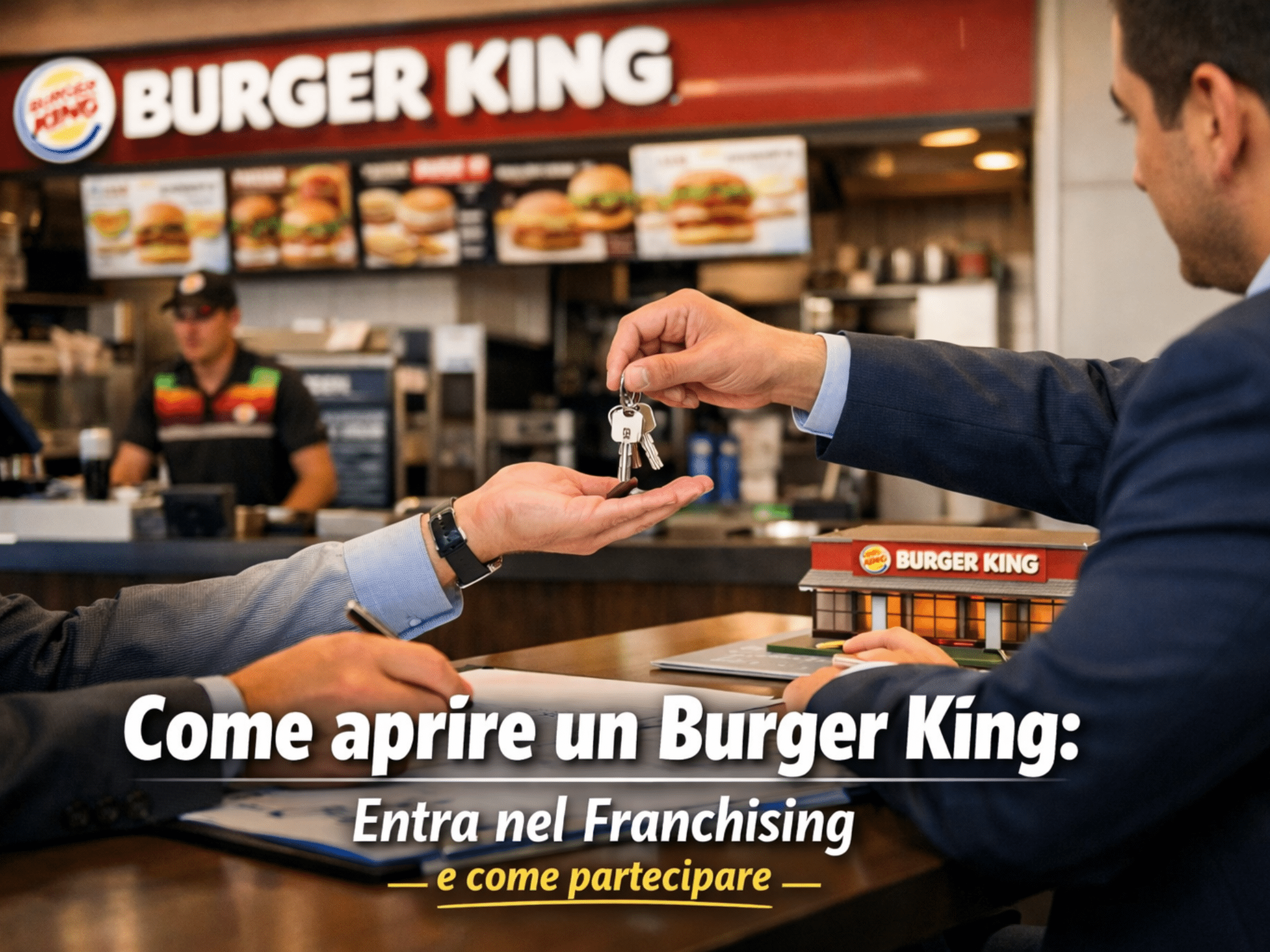 Come aprire un Burger King – Entra nel Franchising