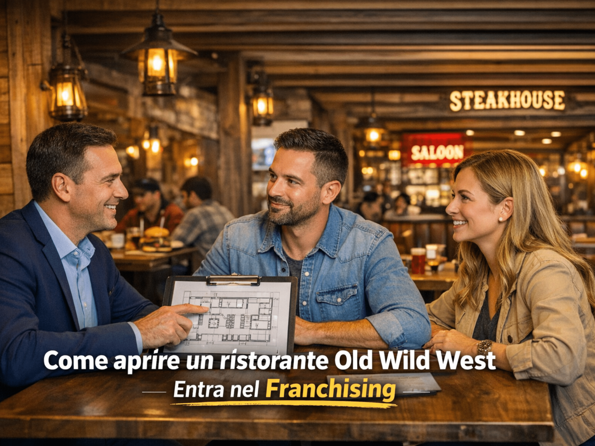 Come aprire un ristorante Old Wild West in franchising