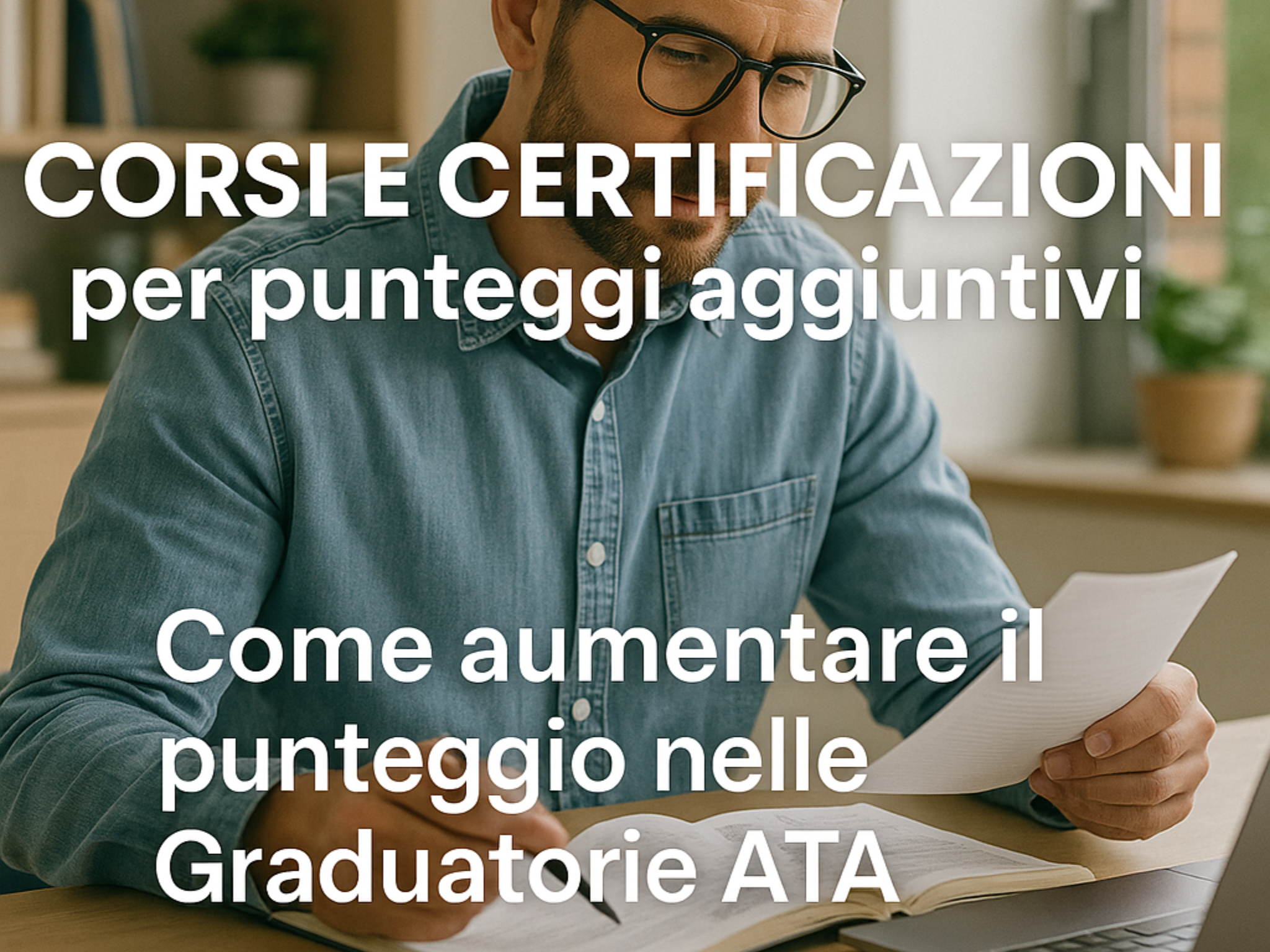 Come aumentare il punteggio nelle Graduatorie ATA – Corsi e Certificazioni per punteggi aggiuntivi