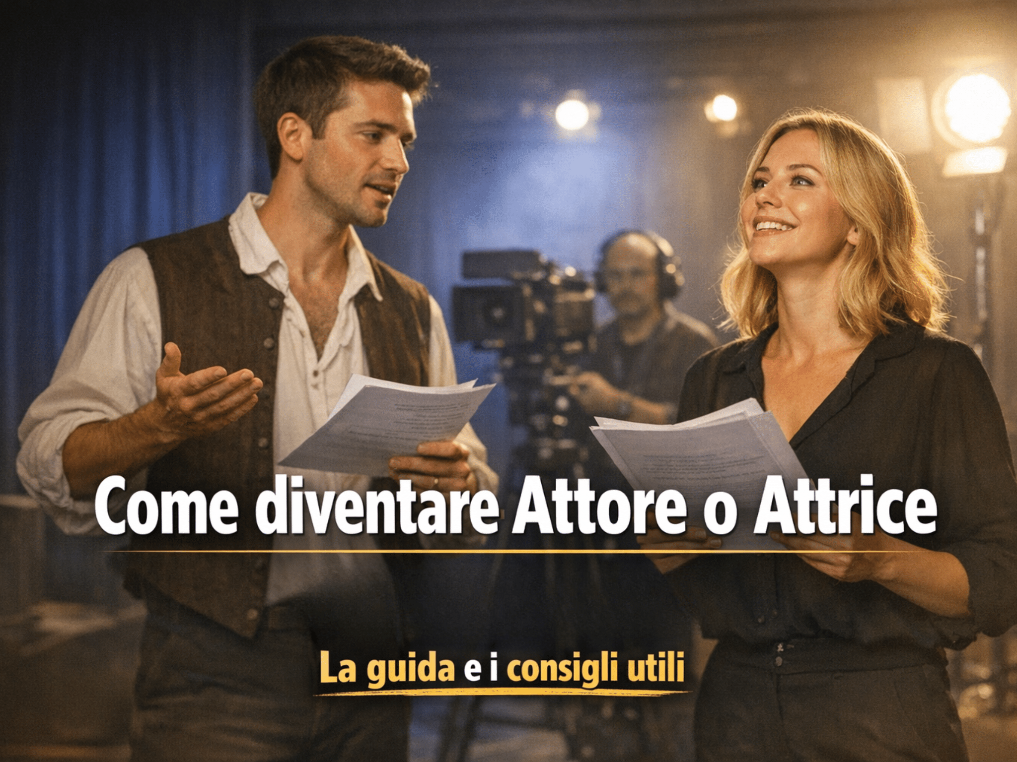 Come diventare Attore o Attrice - La guida e i consigli utili