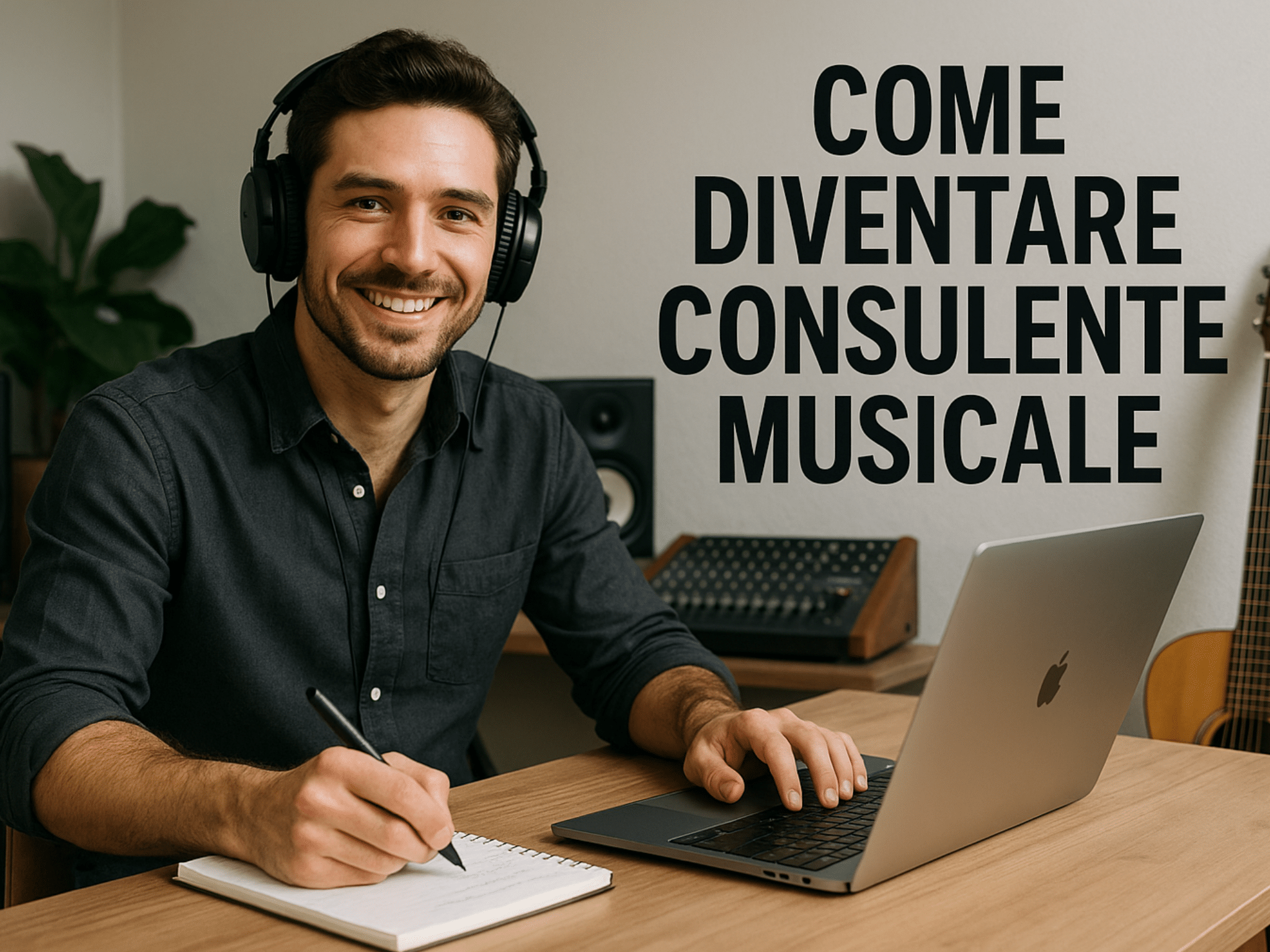 Come diventare Consulente Musicale - Studio di registrazione professionale