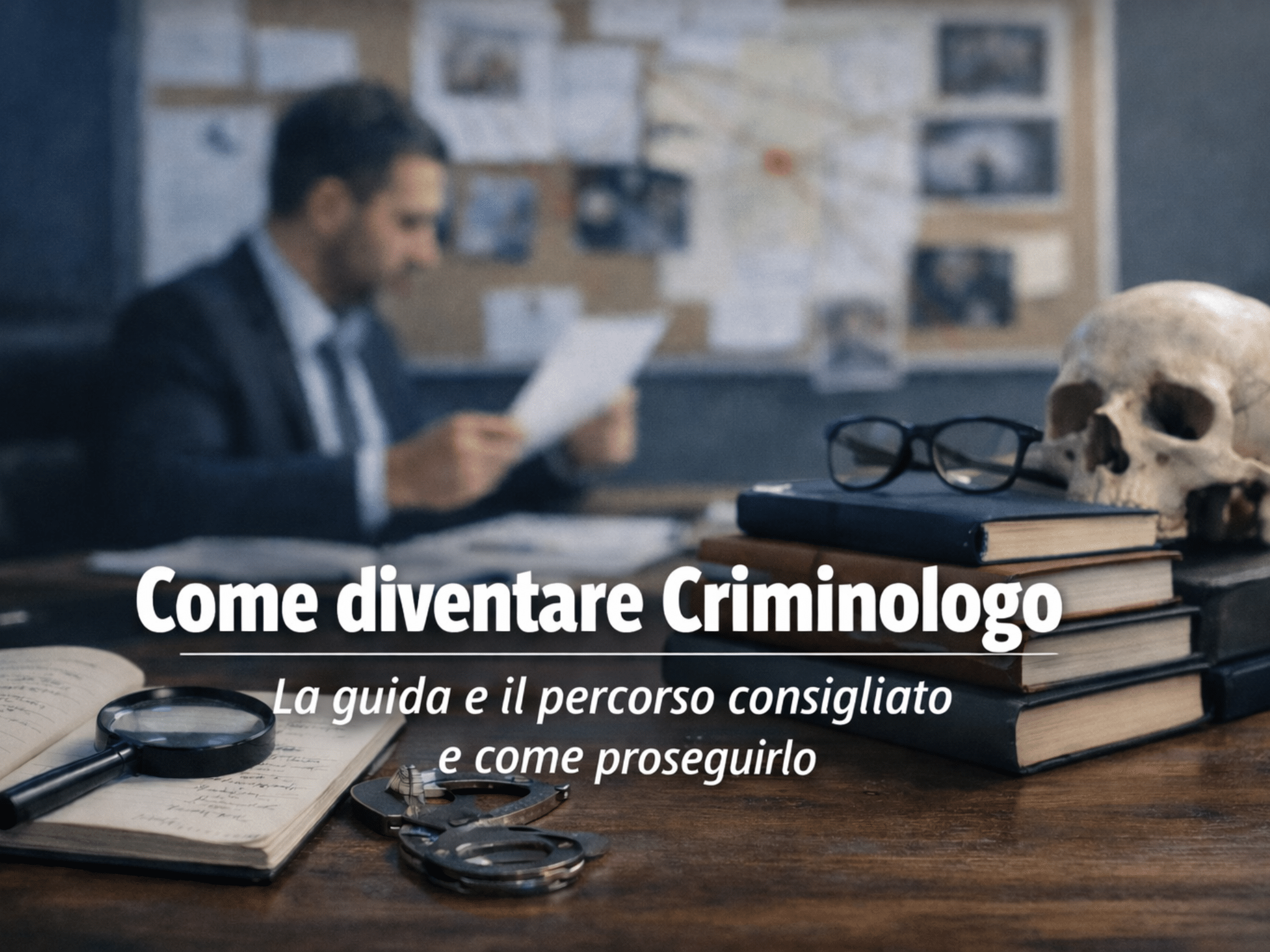 Come diventare Criminologo - La guida e il percorso consigliato