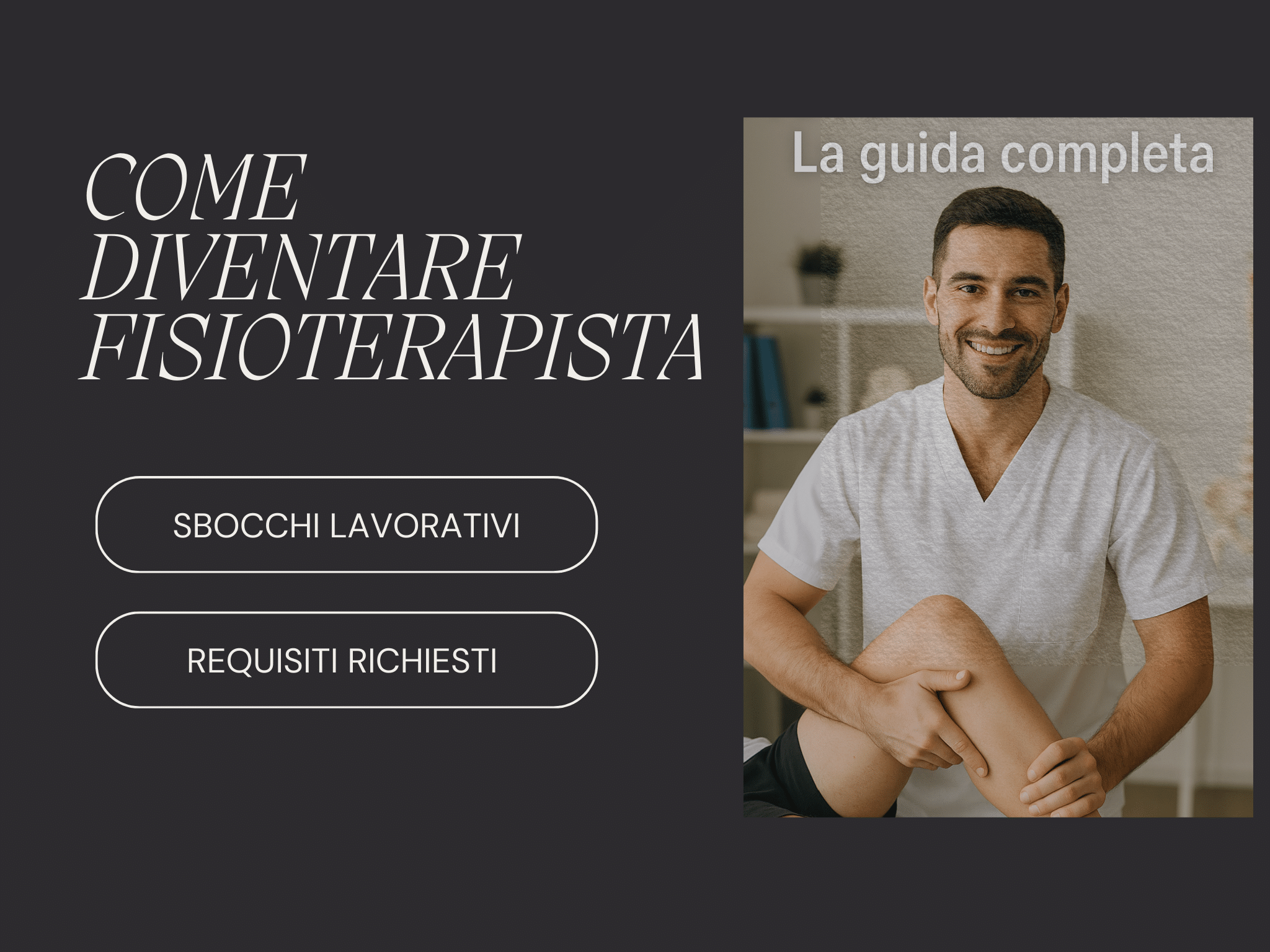 Come diventare Fisioterapista – Guida completa 2025