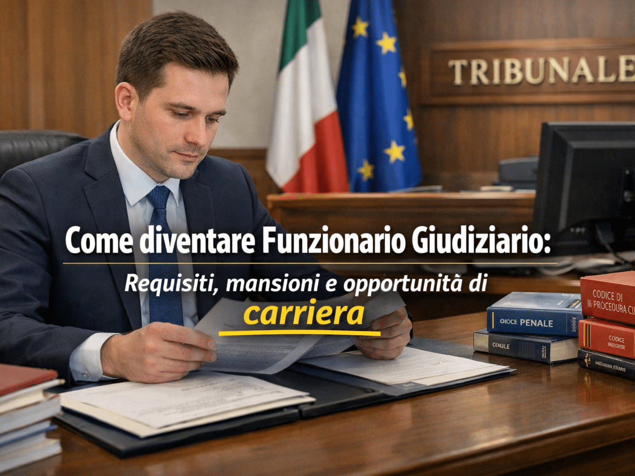 Come diventare Funzionario Giudiziario: Requisiti, Mansioni e Opportunità di Carriera
