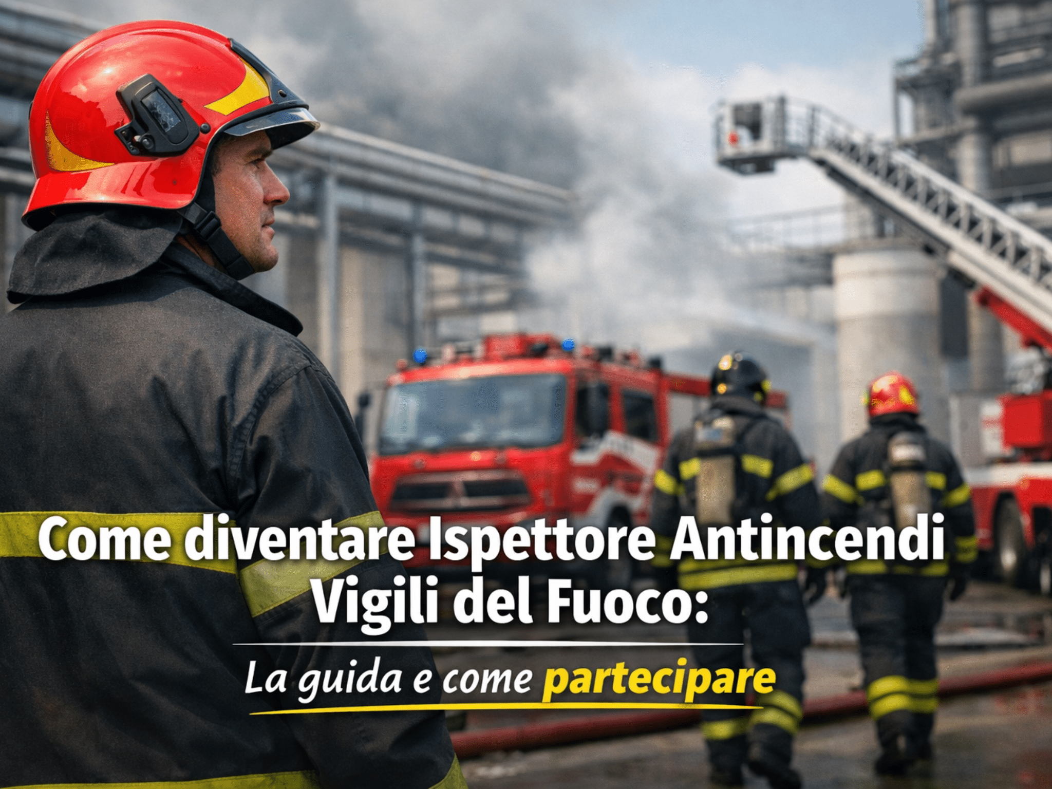 Come diventare Ispettore Antincendi Vigili del Fuoco – Guida al concorso