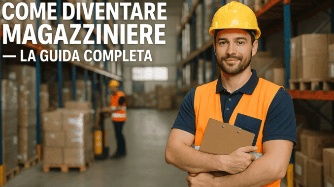 Come diventare Magazziniere - La guida completa