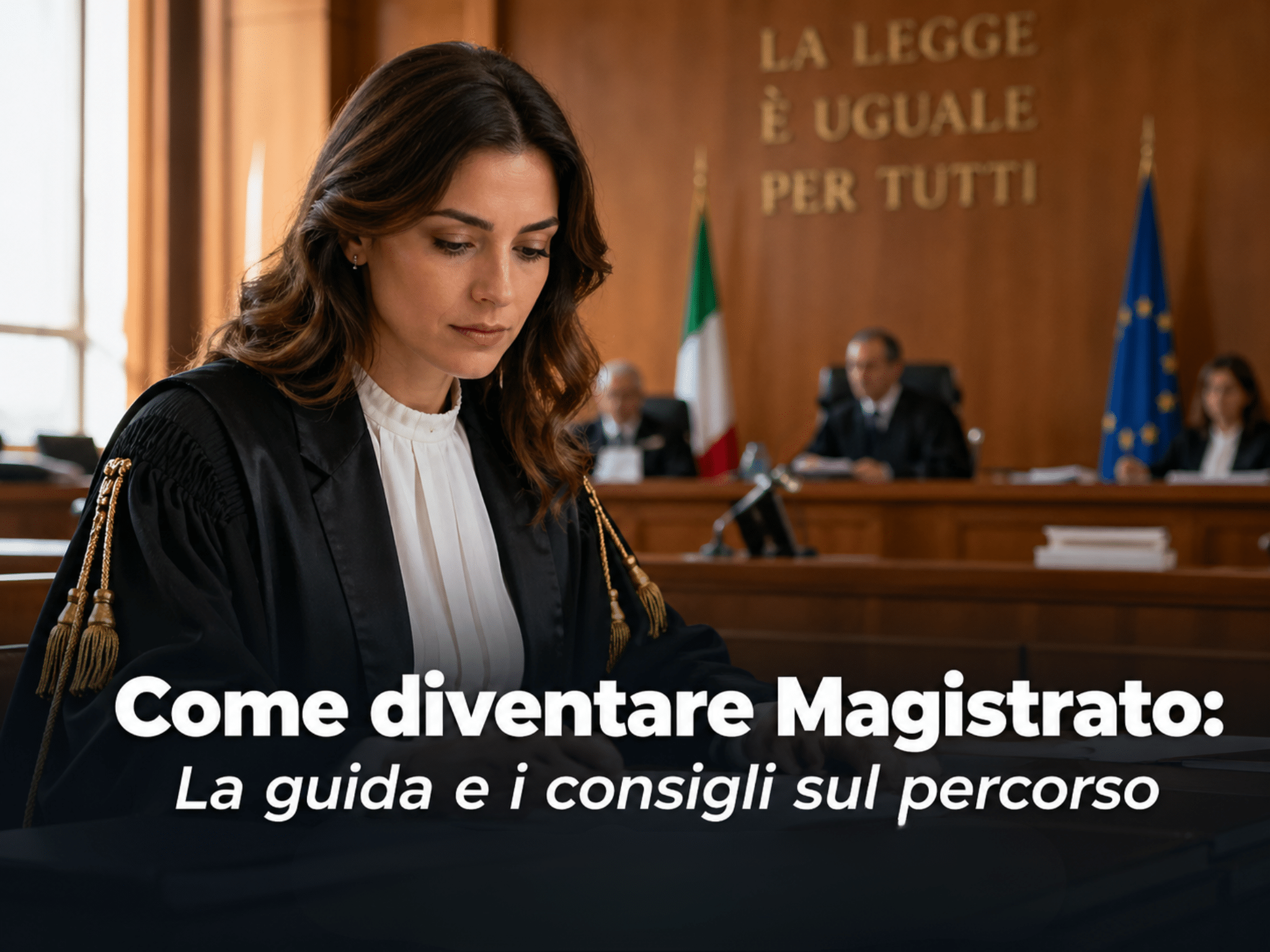 Come diventare Magistrato - La guida e i consigli sul percorso da seguire