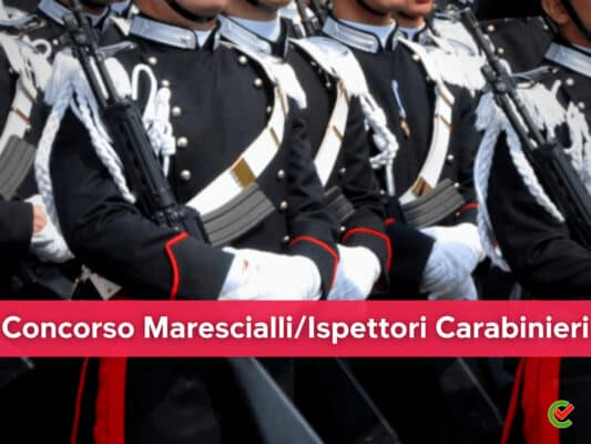 Come diventare Maresciallo dei Carabinieri
