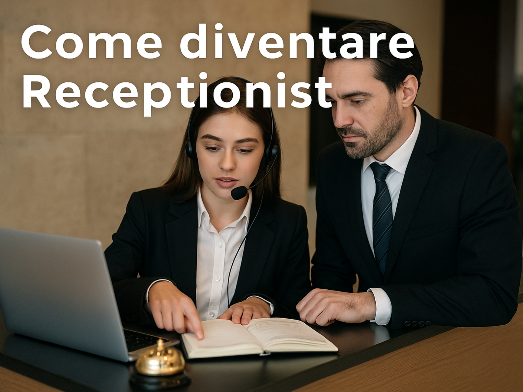 Come diventare receptionist