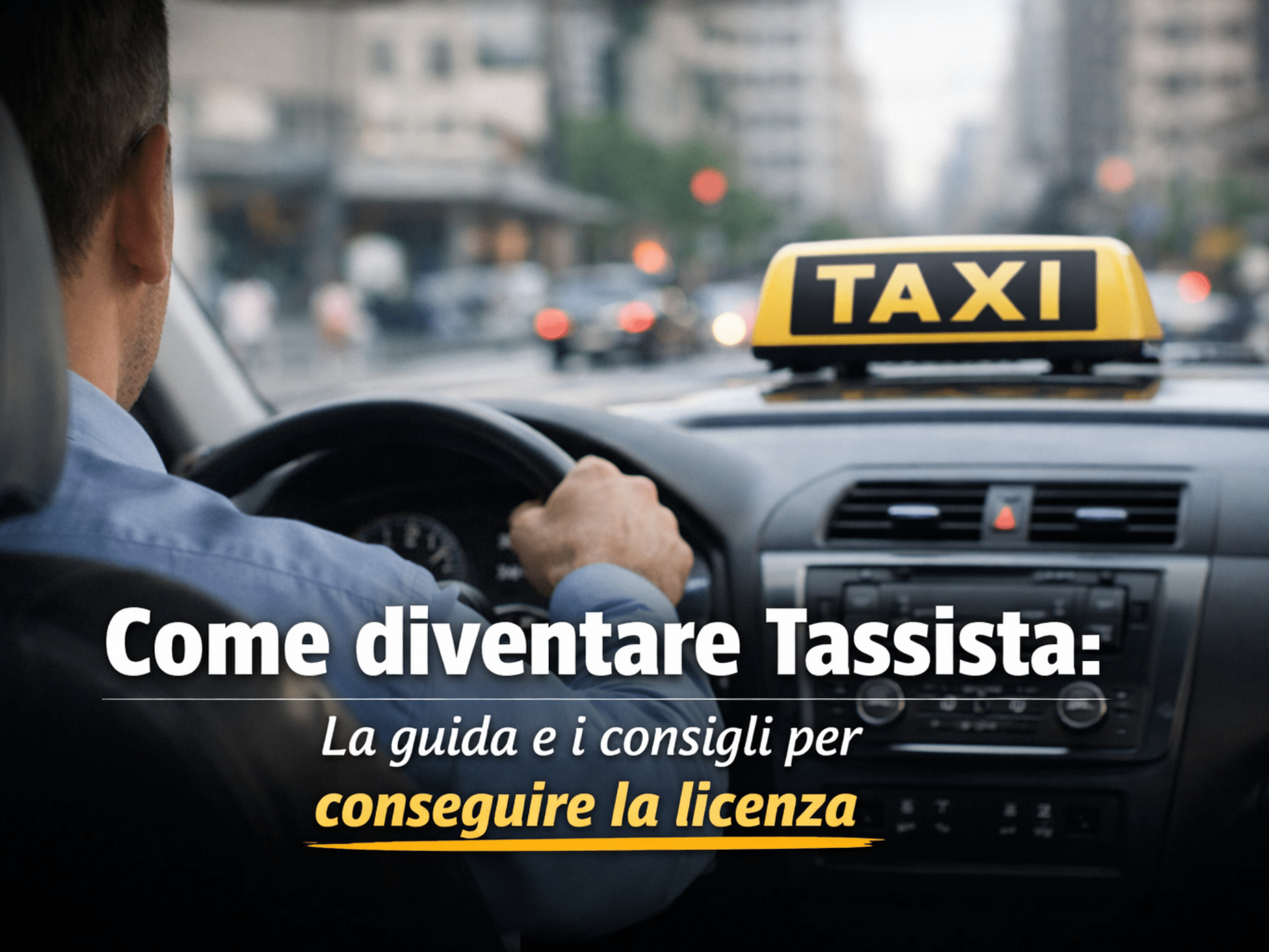 Come diventare Tassista - La guida e i consigli per conseguire la licenza