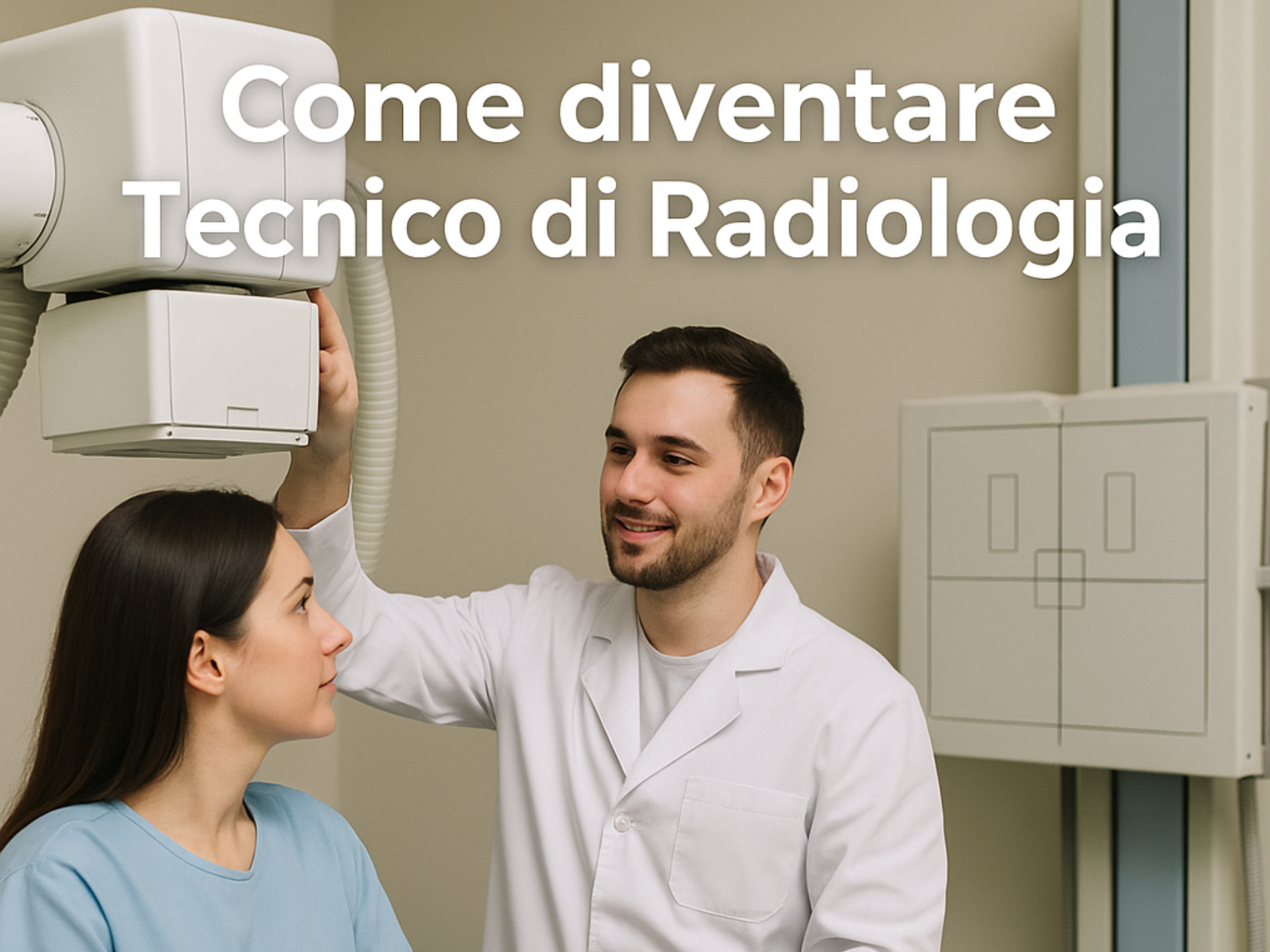 Tecnico di Radiologia al lavoro