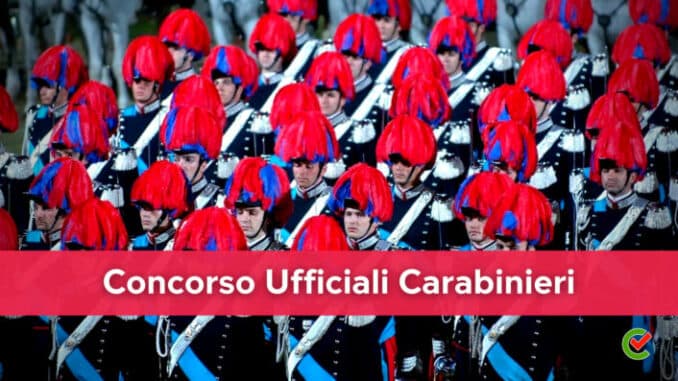 Come diventare Ufficiale Carabiniere