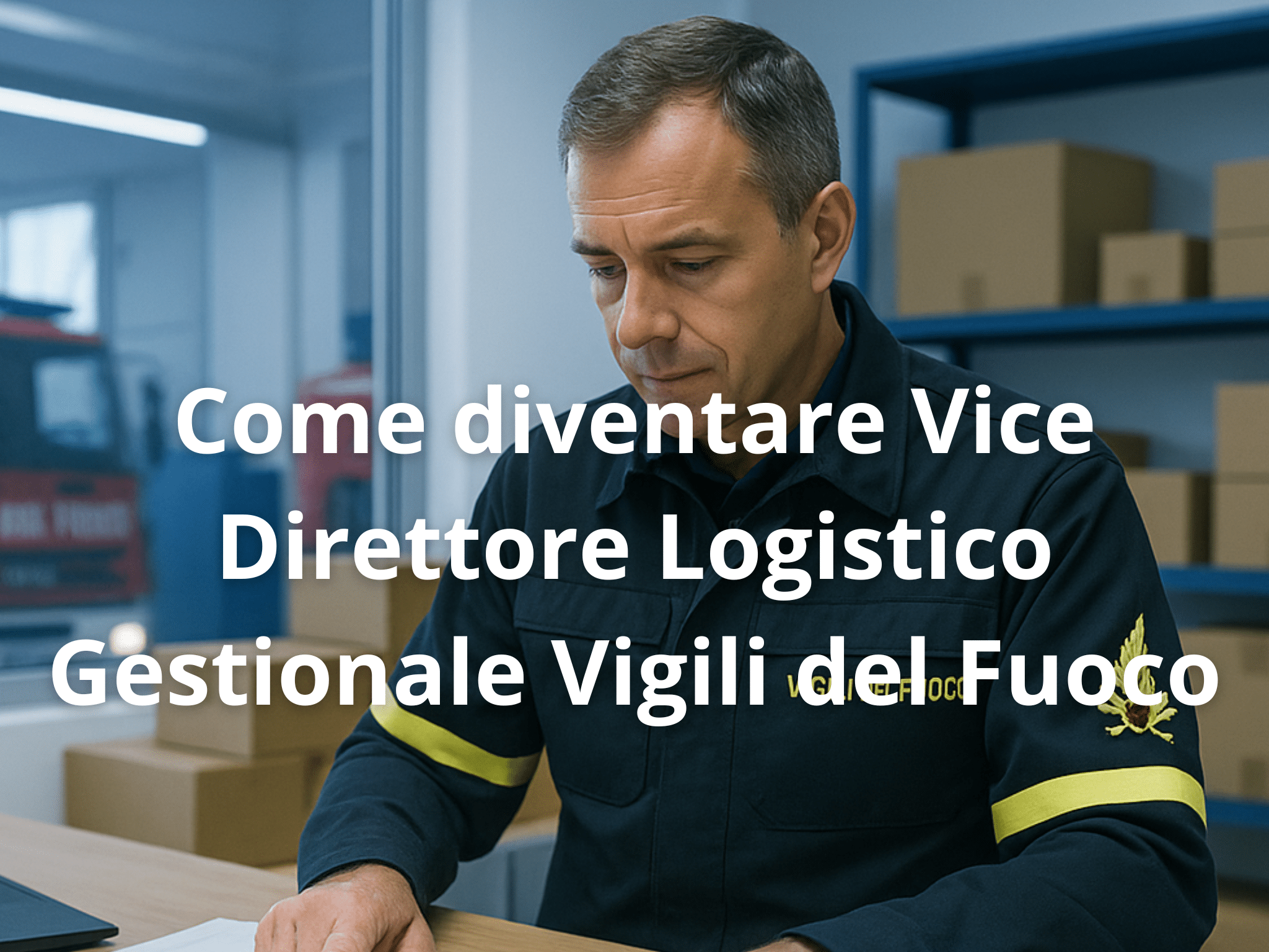 Come diventare Vice Direttore Logistico Gestionale Vigili del Fuoco - Guida completa