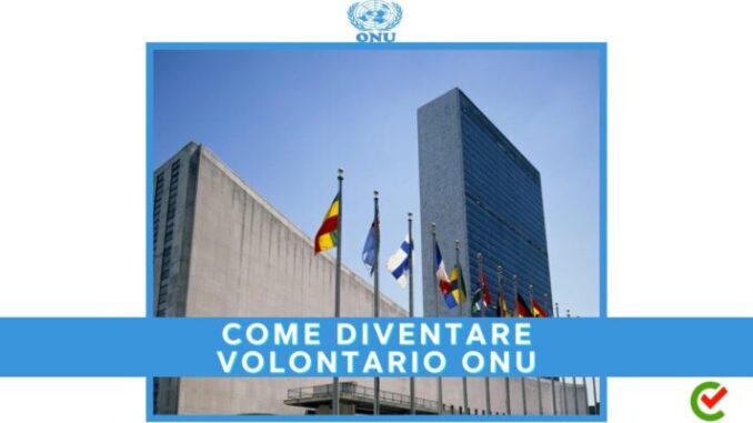 Come diventare Volontario ONU - La guida sul programma UNV
