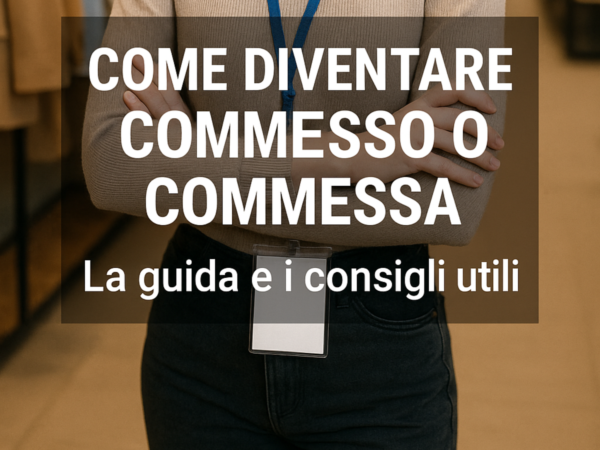 Come diventare commesso o commessa