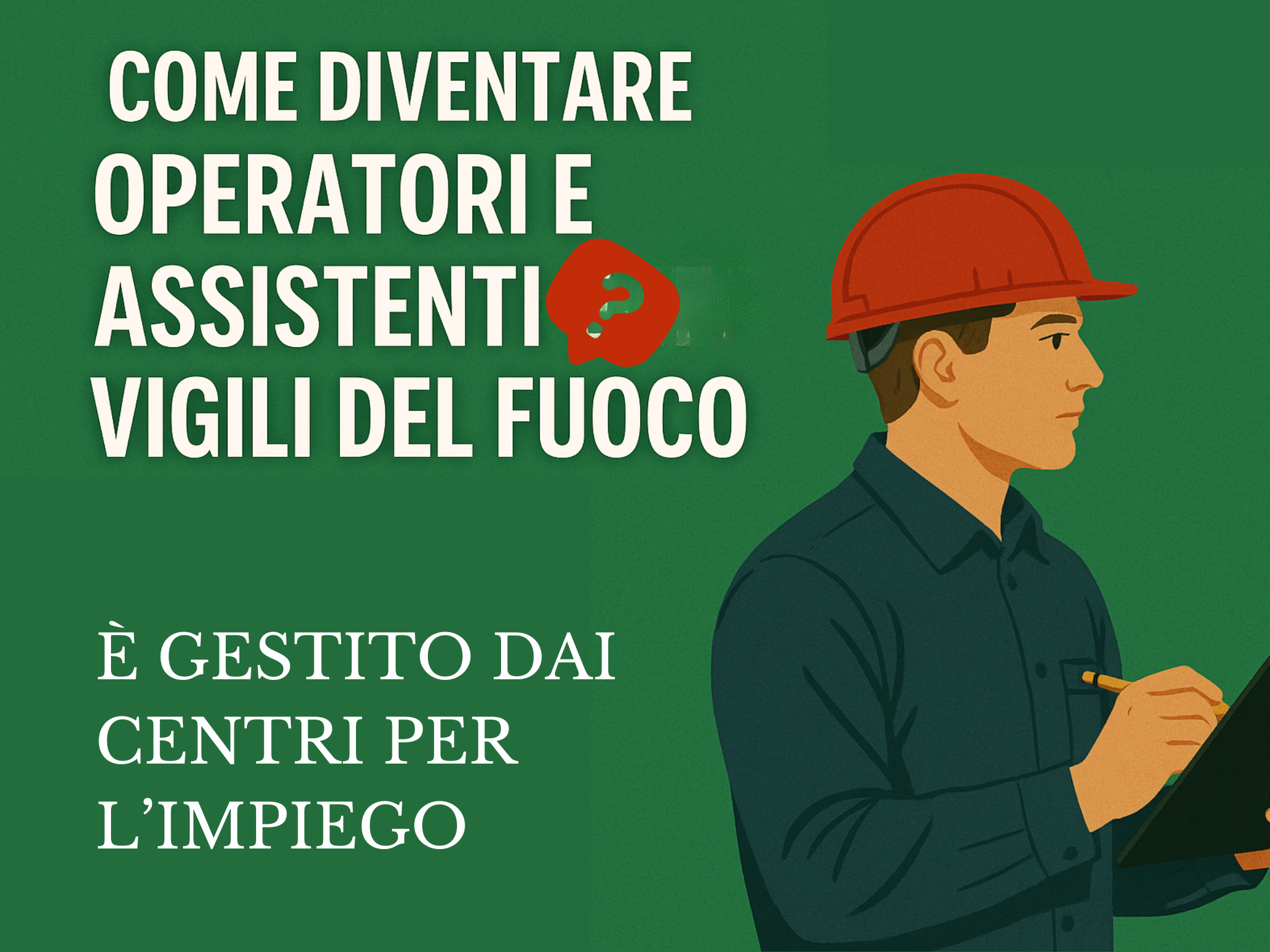 Come diventare operatore fuoco 2025