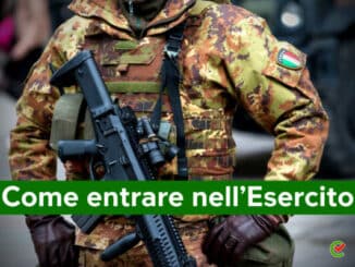 Come entrare nell'Esercito