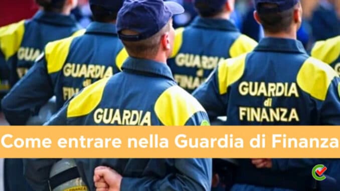 Come entrare nella Guardia di Finanza