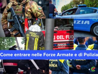 Come entrare nelle Forze Armate e di Polizia