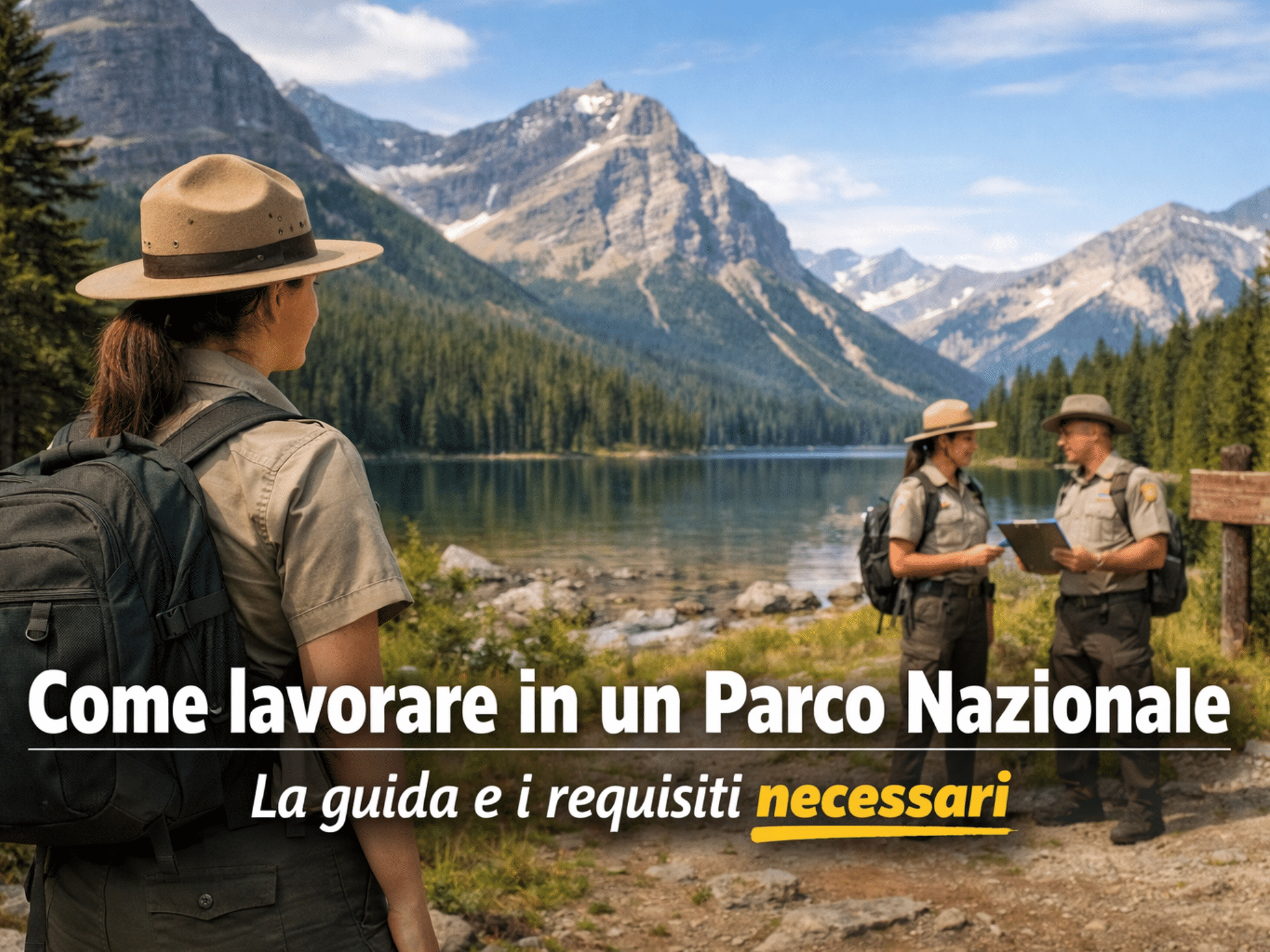 Come lavorare in un Parco Nazionale - La guida completa e i requisiti necessari