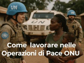 Come lavorare nelle Operazioni di Pace ONU