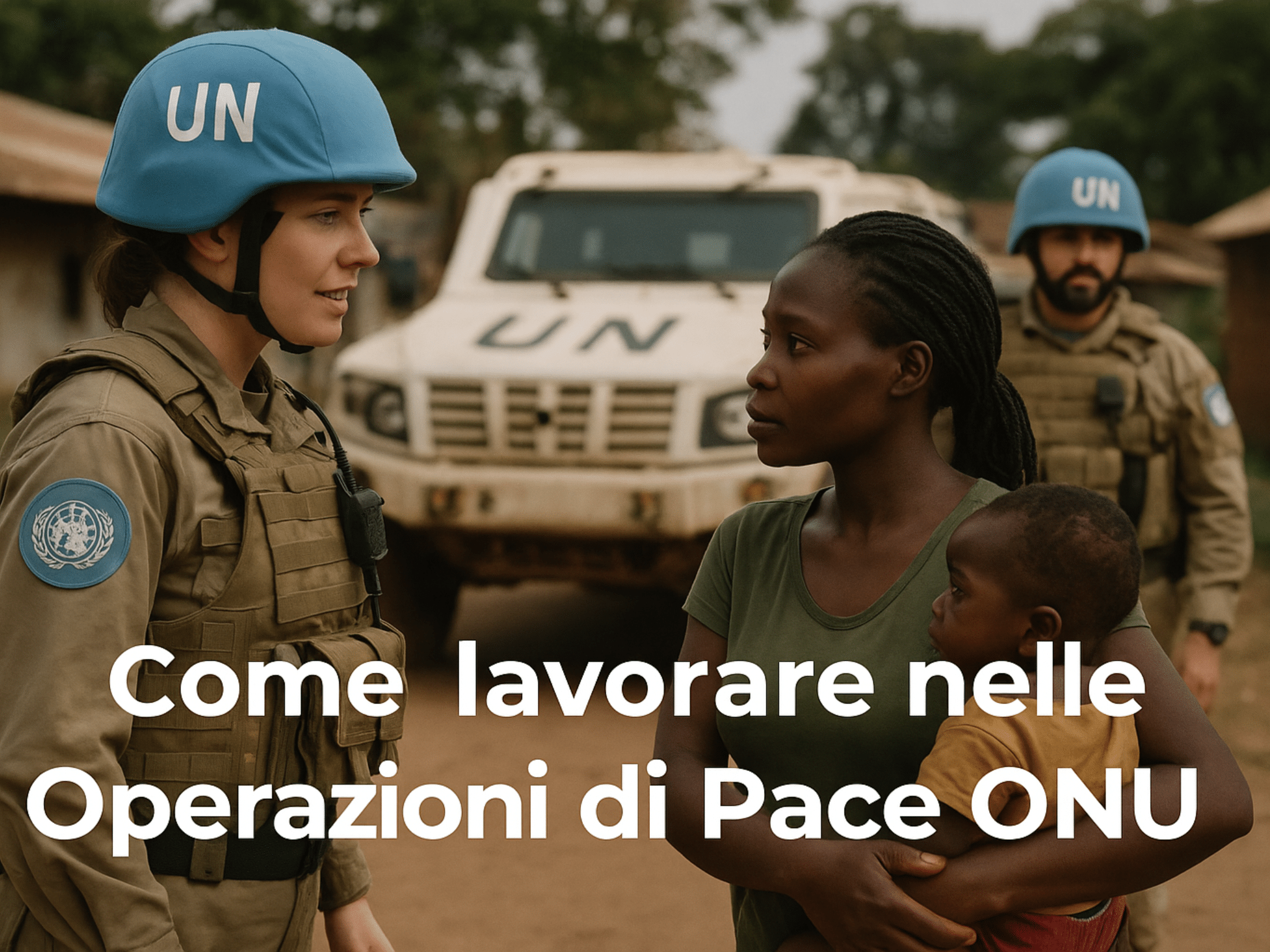 Come lavorare nelle Operazioni di Pace ONU - La guida sui vari profili
