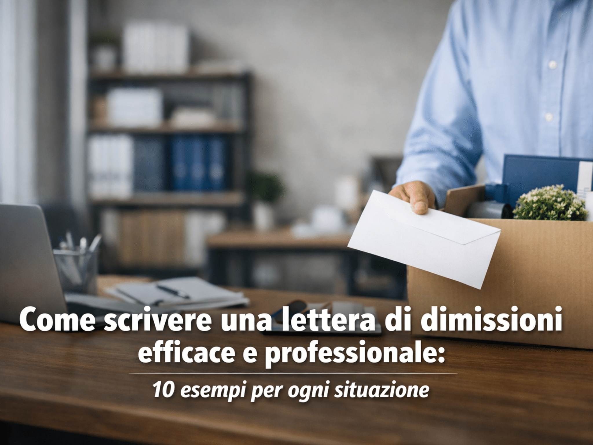 Come scrivere una lettera di dimissioni efficace e professionale - guida completa con esempi