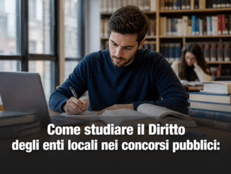Come studiare il Diritto degli enti locali