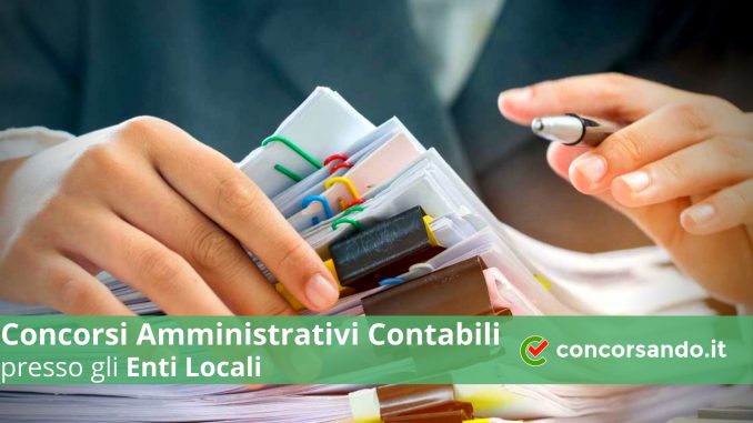 Come studiare per i Concorsi Amministrativi Contabili Enti Locali per diplomati Come studiare per i Concorsi Amministrativi Contabili Enti Locali per diplomati