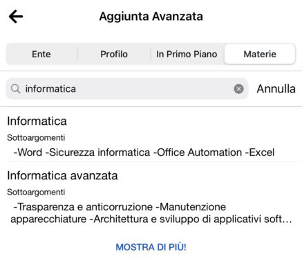 Come studiare per i Concorsi Informatici – Banche dati – Materia Informatica