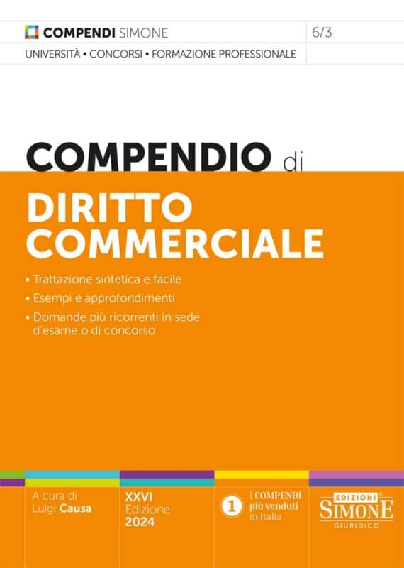 Manuale – Compendio di Diritto Commerciale