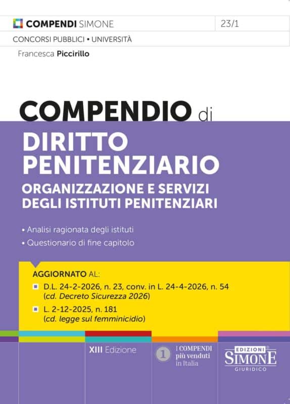 Compendio di Diritto Penitenziario