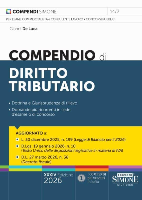 Compendio Diritto Tributario – Per la preparazione