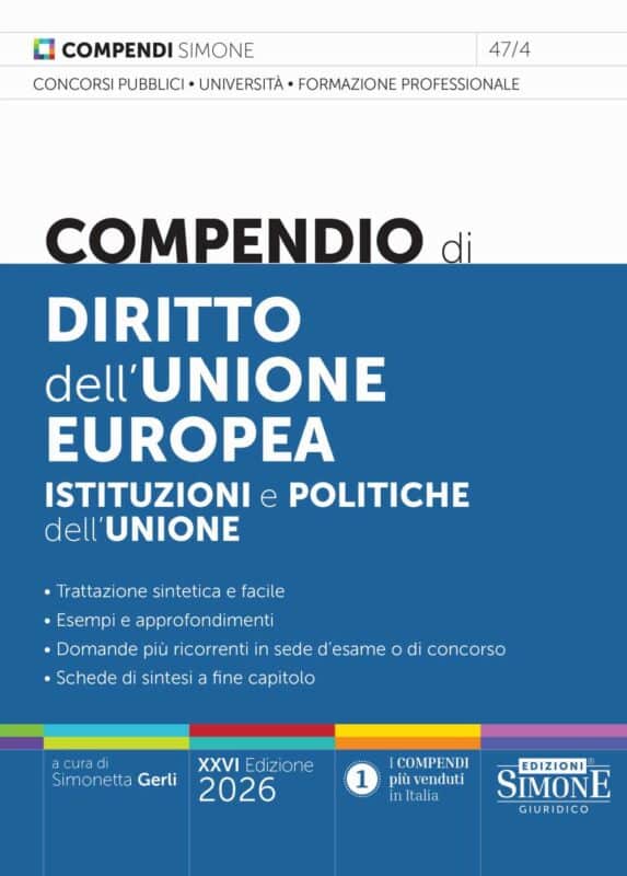Compendio di Diritto dell’Unione europea