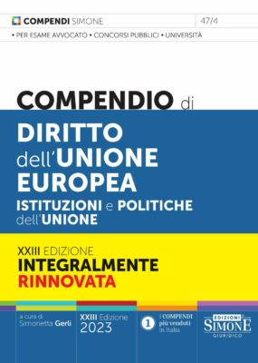 Compendio di Diritto dell’Unione europea