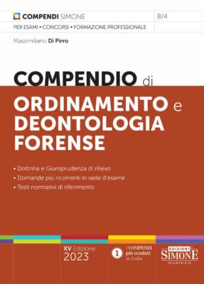 Compendio di Ordinamento e Deontologia Forense