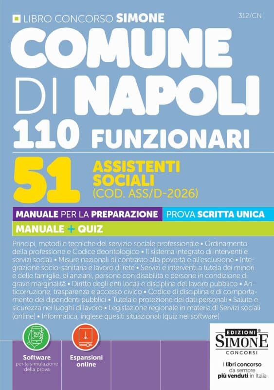 Manuale Concorso Comune Napoli 2026 – Assistenti Sociali