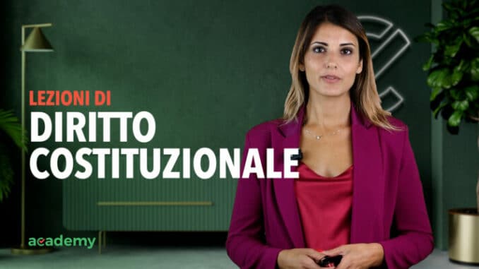 Corso online di Diritto Costituzionale - Concorsando Academy