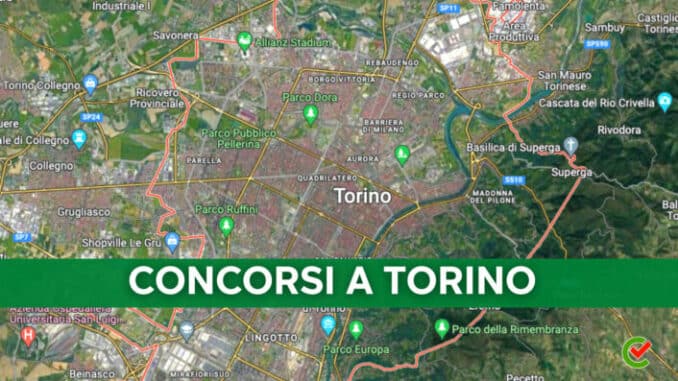 L'elenco dei Concorsi banditi a Torino!