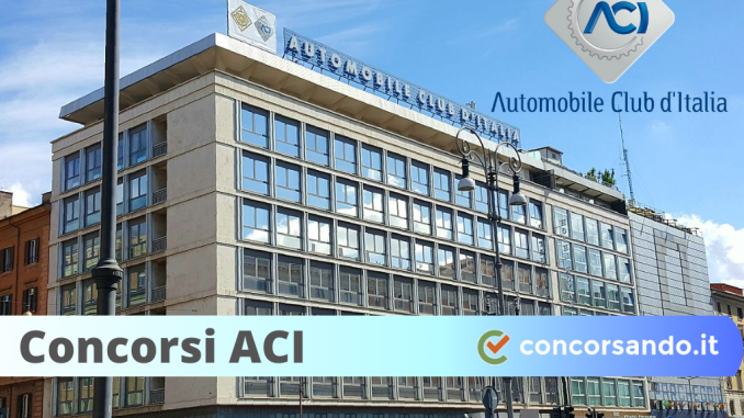 Concorso ACI Concorso ACI