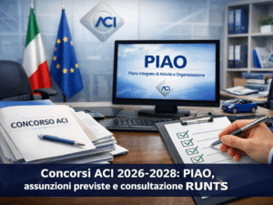 Concorsi ACI 2026-2028 PIAO, assunzioni