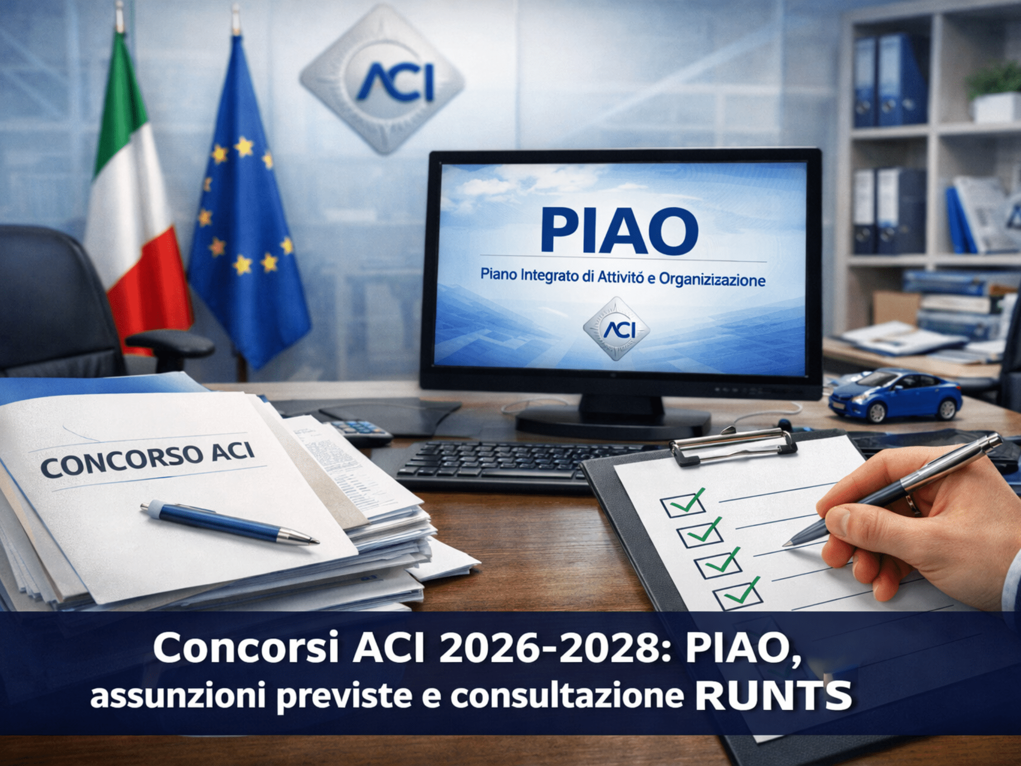 Concorsi ACI 2026-2028: Analisi del PIAO sulle assunzioni e sulle figure ricercate
